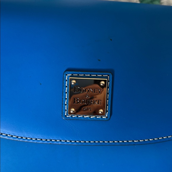 Dooney & Bourke Vibrant Blue Crossbody Bag - Picture 4 of 4